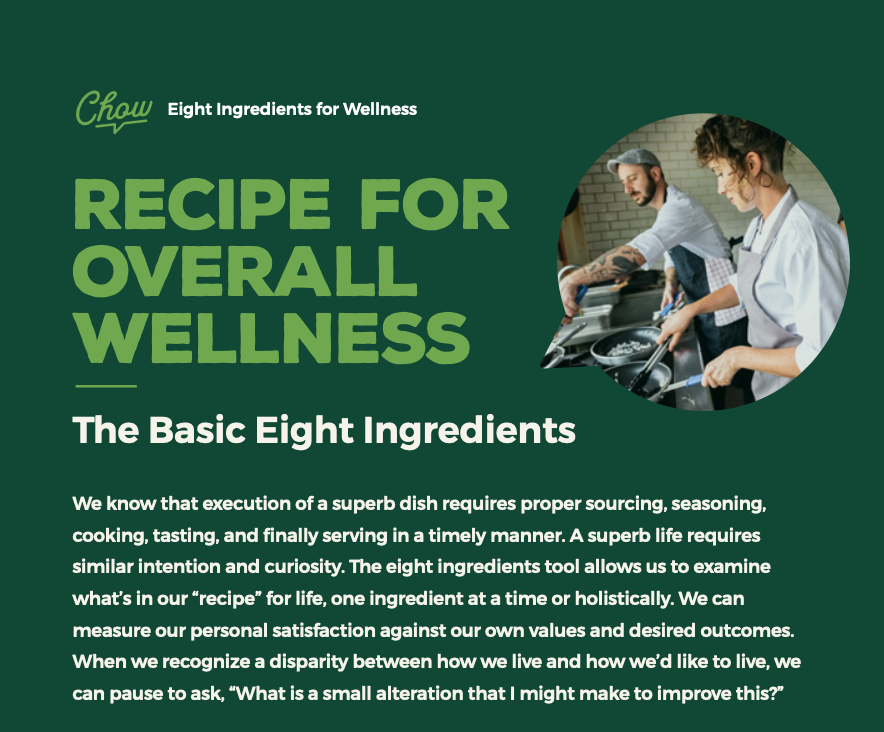 CHOW Wellness Workbook