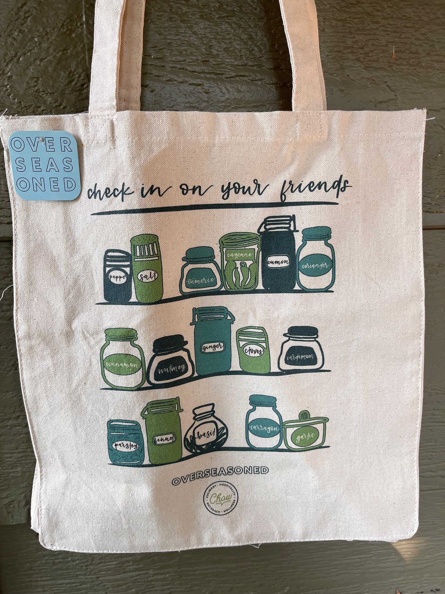 Limited Edition Overseasoned Amy x CHOW Tote